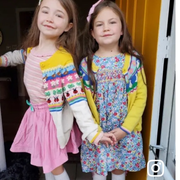 Mini Boden London Liberty Smocked Girls Dress - Picture 13 of 13